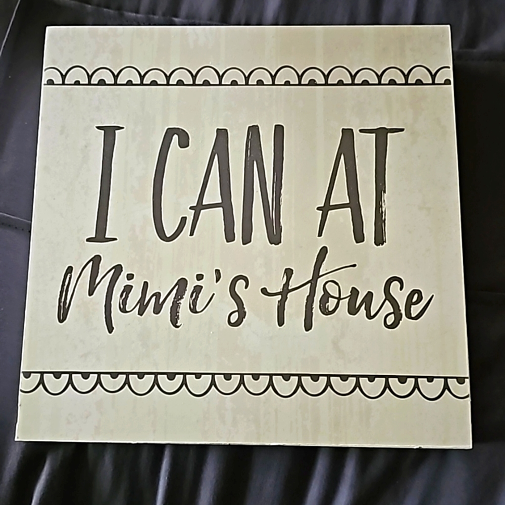 Wooden statement box